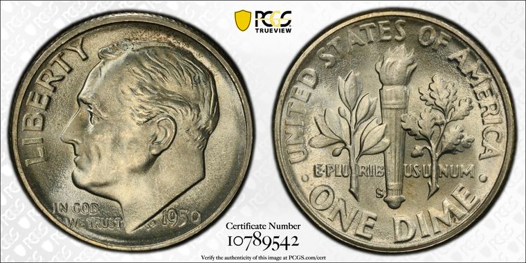 Cert 10789542 - Coin Image