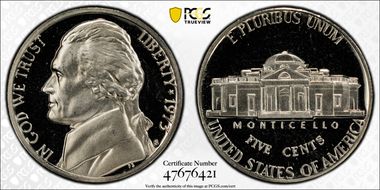 1973-S 5C PR69DCAM