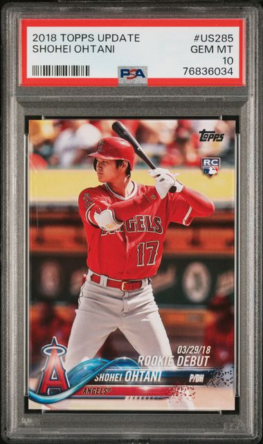 Shohei Ohtani 2023 Topps Baseball Series Mint Card #17 picturing