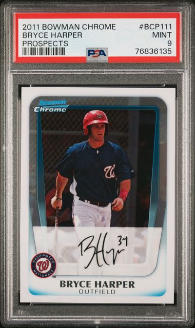 At Auction: Bryce Harper autographed 2020 Topps Museum Collection