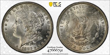 1883-O $1 MS65