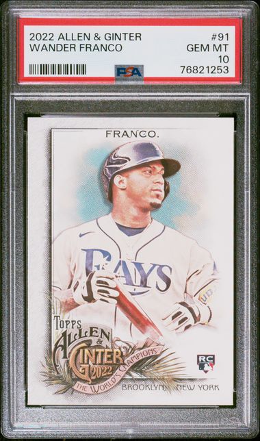 Clayton Kershaw 2008 TOPPS ALLEN & GINTER ROOKIE RC #72