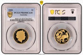 2000 $1 PR69DCAM