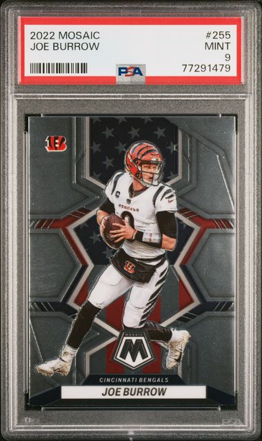 2022 Panini Select Joe Burrow Cincinnati Bengals #70