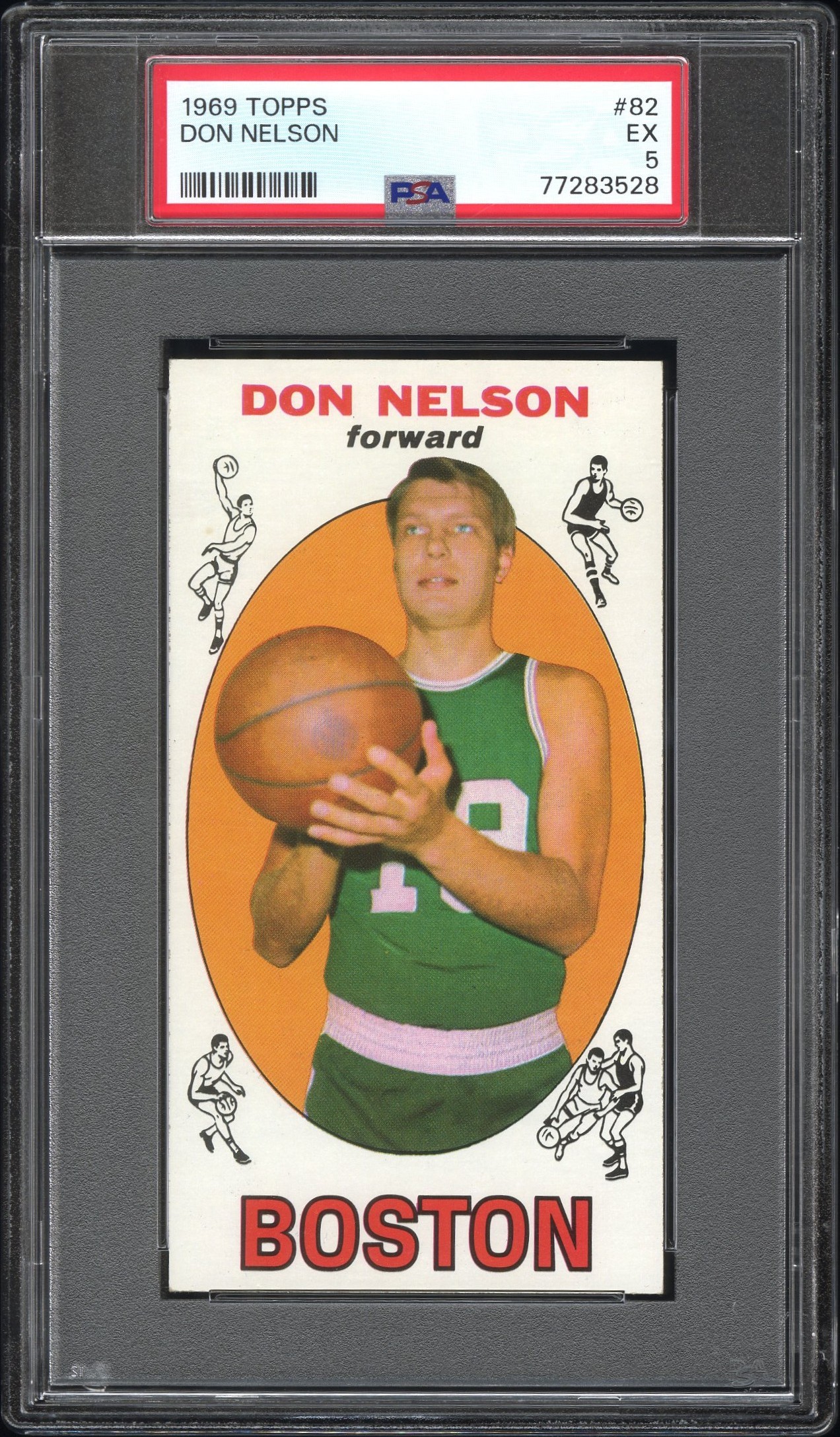 1969 Topps #82 Don Nelson PSA 5