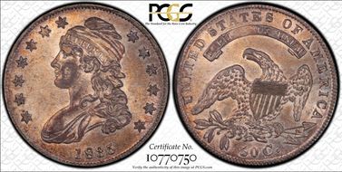 1835 50C AU58