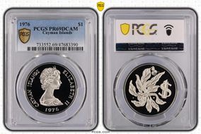 1976 $1 PR69DCAM