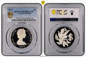 1977 $1 PR69DCAM