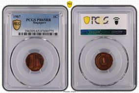 1967 1C PR65RB