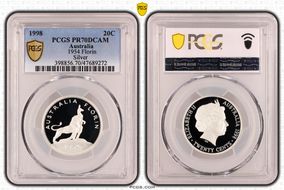 1998 20C 1954 Florin Silver PR70DCAM