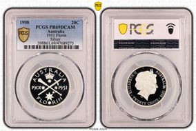 1998 20C 1951 Florin Silver PR69DCAM