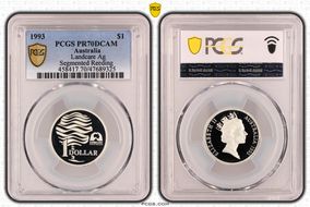 1993 $1 Landcare Ag Segmented Reeding PR70DCAM