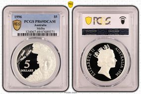 1996 $5 Melba PR69DCAM