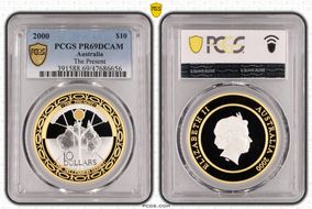 2000 $10 The Present PR69DCAM