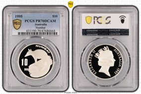 1995 $10 Numbat PR70DCAM