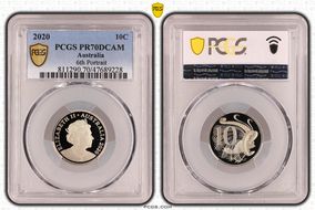 2020 10C 6th Portrait PR70DCAM