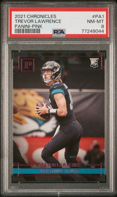 : 2021 Panini Chronicles Panini Pink #PA-1 TREVOR