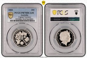 2001 20C Capital Territory PR70DCAM