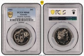 2001 20C Western Australia MS68