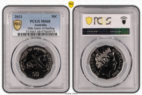 2013 50C 50th Anniv of Surfing MS68