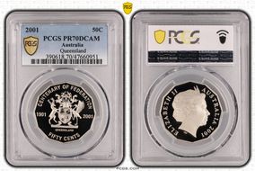 2001 50C Queensland PR70DCAM