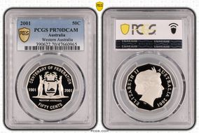 2001 50C Western Australia PR70DCAM