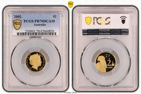 2002 $2 PR70DCAM