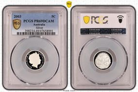 2003 5C Silver PR69DCAM