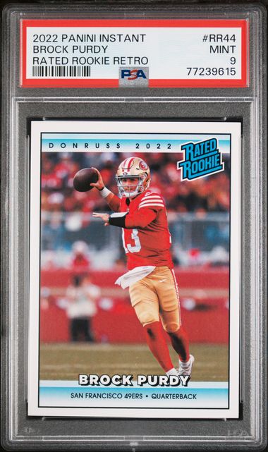 2022 Panini Mosaic Football #367 Brock Purdy Rookie Card 49ers