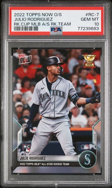 2022 Julio Rodriguez Topps Update Series MLB ALL-STAR GAME ROOKIE RC #