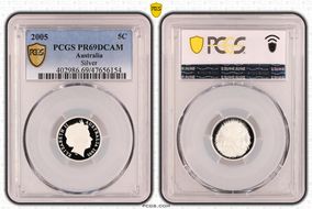 2005 5C Silver PR69DCAM