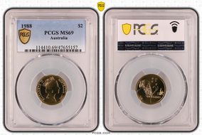 1988 $2 MS69