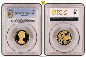 1984 $1 PR70DCAM