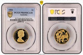 1984 $1 PR69DCAM