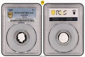 2007 5C Silver PR70DCAM