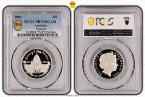 2001 20C Victoria PR70DCAM