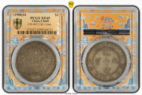 (1908)34 $1 LM-465 Cld. Conn. XF45