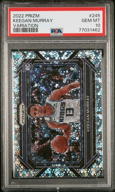 2022 Panini Prizm Fast Break #245 Keegan Murray front
