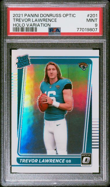 2021 Panini Contenders Championship Ticket #101 Trevor Lawrence Signed  Rookie Card (#16/49) - BGS GEM MINT 9.5, Beckett 10 on Goldin Auctions