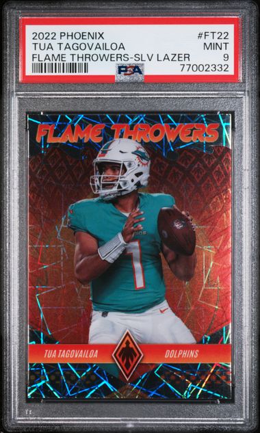 2020 Panini Chronicles Prizm Black Silver #PB-2 Tua Tagovailoa Rookie Card  - PSA MINT 9 on Goldin Auctions