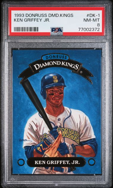 Ken Griffey Jr 2023 Donruss Baseball Diamond Kings Blue Parallel