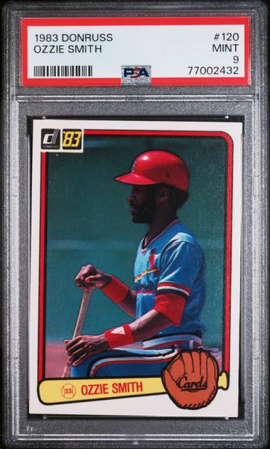 Ozzie Smith Signed 1979 Topps #116 RC (PSA)