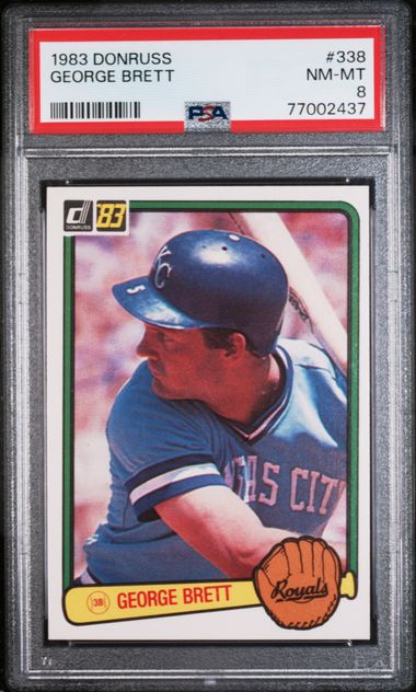 1975 Topps #228 George Brett Rookie Card - PSA NM-MT 8 on Goldin Auctions