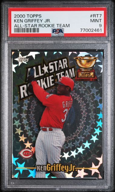 topps all star rookie ken griffey jr