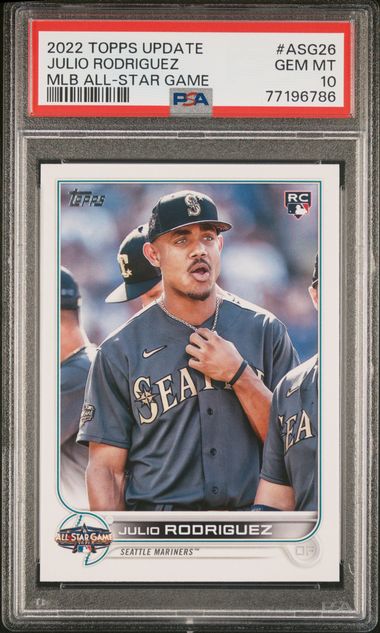 Julio Rodriguez 2022 Topps Series One Rookie Card #330