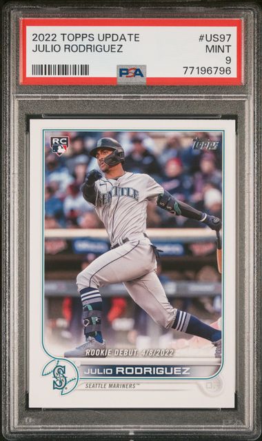 Julio Rodriguez 2022 Topps Series One Rookie Card #330