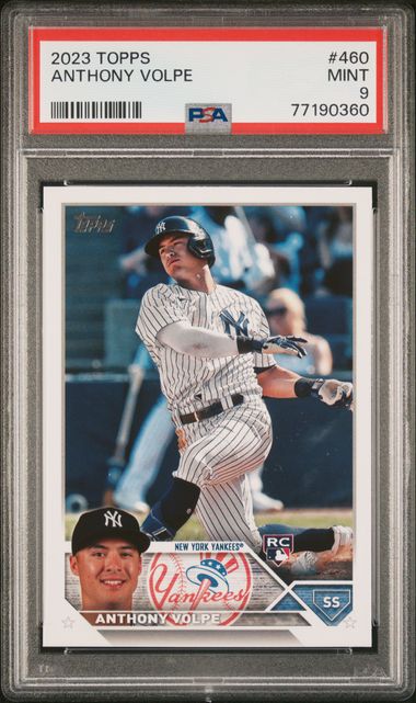 Anthony Rizzo 2011 TOPPS UPDATE ROOKIE RC #US55 SAN DIEGO PADRES - PSA 9  MINT