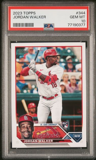 Jordan Walker St. Louis Cardinals 2023 Topps Now # 7 Rookie Card