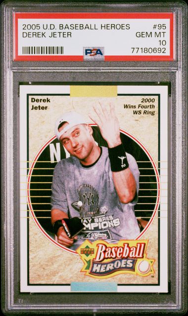 2005 Topps Derek Jeter Baseball Card