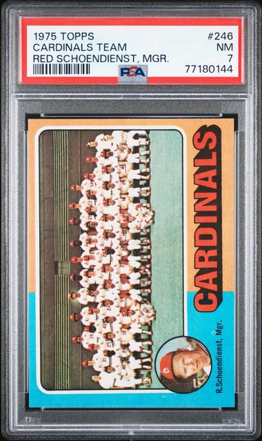 1975 Topps Phillies Team (Danny Ozark, Mgr.)